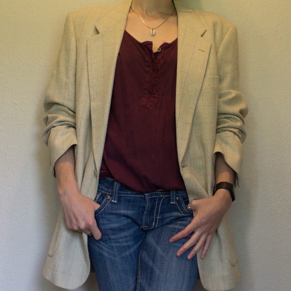 Vintage YSL Men’s Blazer, Yves Saint Laurent